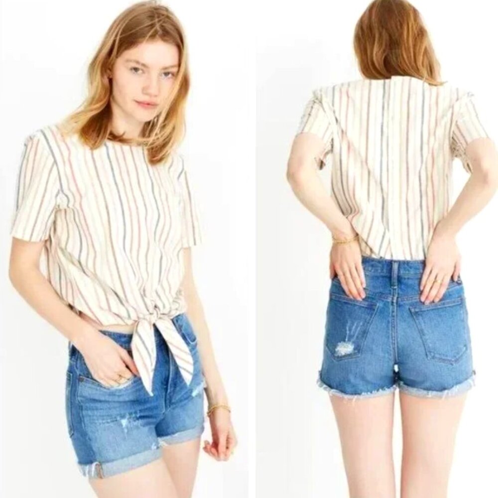 Madewell High Rise Denim Shorts